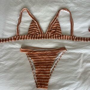 Striped Bikini Set